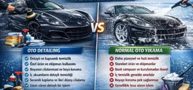 Oto Detailing ile Normal Oto Yıkama Arasındaki Farklar