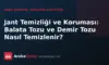Jant Temizliği ve Koruması: Balata Tozu ve Demir Tozu Nasıl Temizlenir?