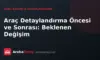 Araç Detaylandırma Öncesi ve Sonrası: Beklenen Değişim