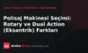 Polisaj Makinesi Seçimi: Rotary ve Dual Action (Eksantrik) Farkları Polisaj Makinesi Seçimi: Rotary ve Dual Action (Eksantrik) Farkları